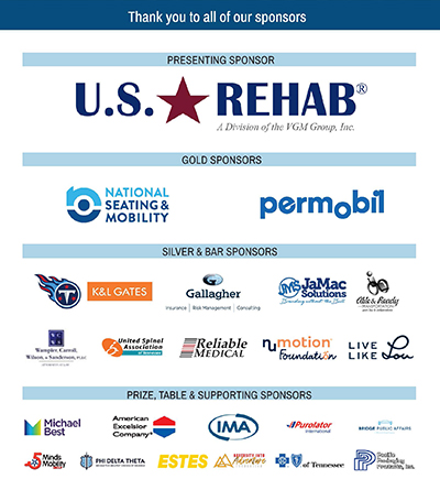 Thank you to our Sponsors